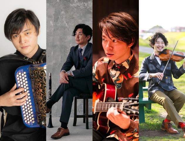 Accordion/Clarinet/Guitar/Fiddle