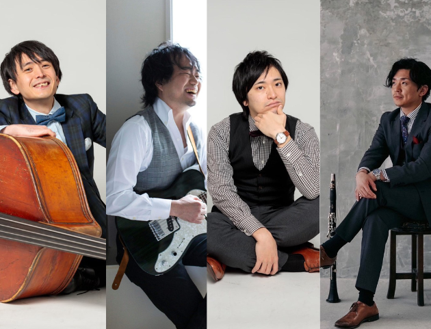 Contrabass/guitar/Piano/Clarinet