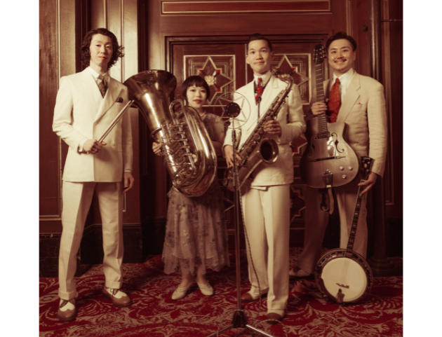 Saxophone/Guitar/Drums /Tuba