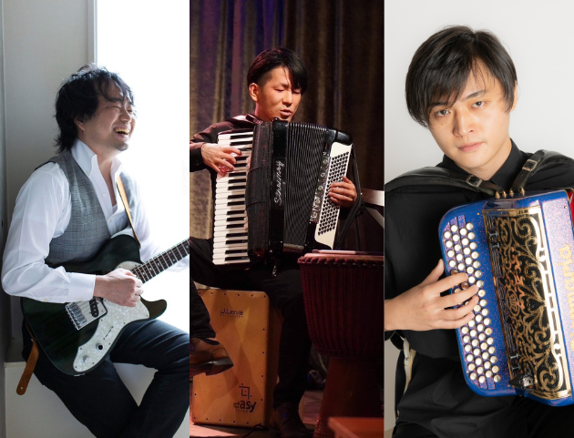 Percussion/guitar/Accordion