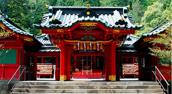 箱根神社参拝