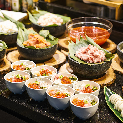 栄養バランスの取れた朝食を